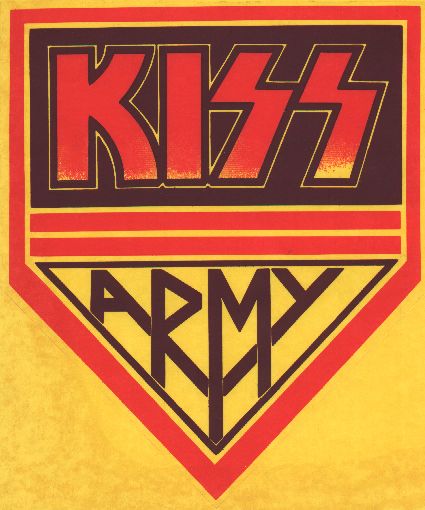 KISS Army Logo Sticker 
