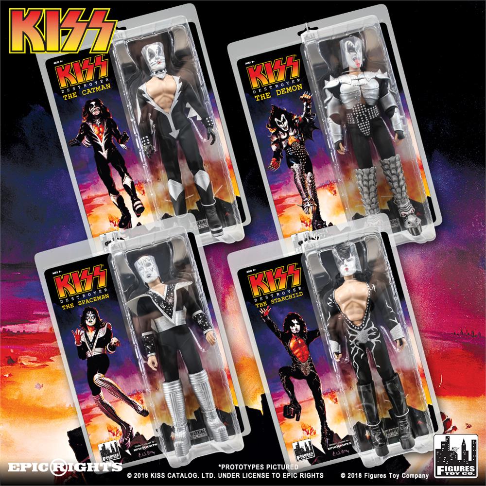 The Catman KISS 8 Inch Action Figures Series Seven Destroyer 