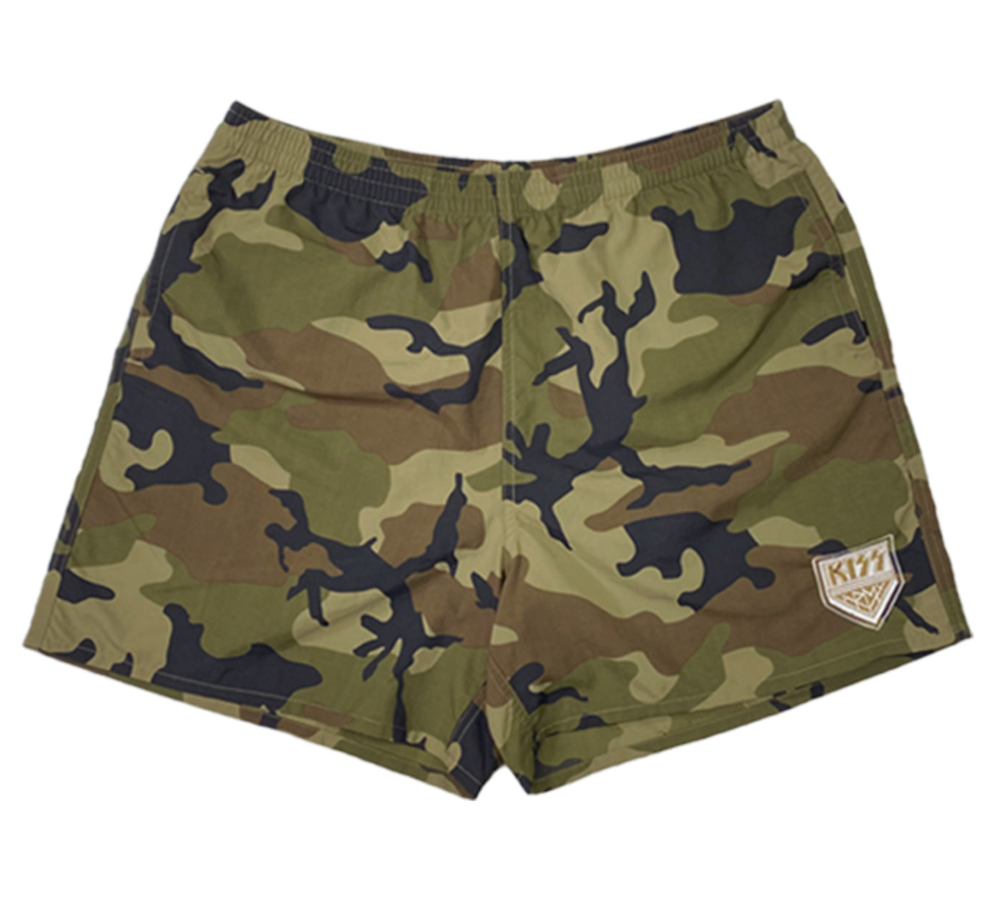 KISS ARMY CAMOUFLAGE SHORTS